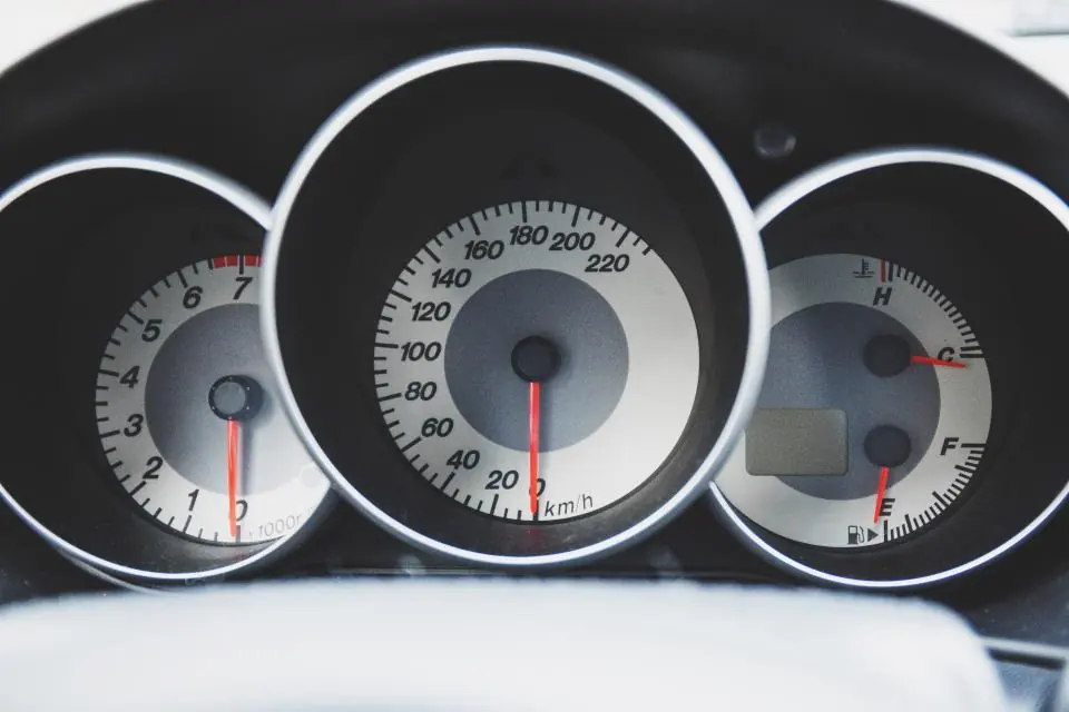 Compteur d’une voiture